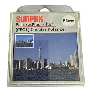 SunPak PicturesPlus Filter (CPOL) Circular Polarizer 55 mm C-P.L